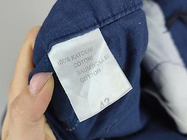 szare dresy: Spodnie materiałowe damskie, rozmiar XL — 4