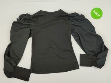 czarne szyfonowa bluzki: Women's blouse, size S — 3