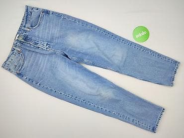 teksasy spodnie: Zara, Jeansy damskie, rozmiar 2XL — 2