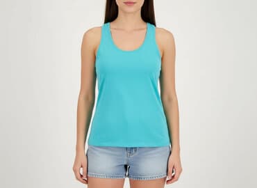 koszulka na ramiączkach jedwabna: Zentex, T-shirt damski, rozmiar S — 6