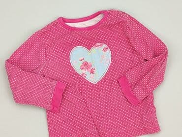 koszula w geometryczne wzory: Blouse, George, 1.5-2 years, 86-92 cm, condition - Good — 1