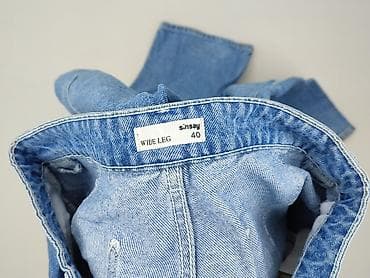 clockhouse wide leg: Sinsay, Jeansy damskie, rozmiar L — 4