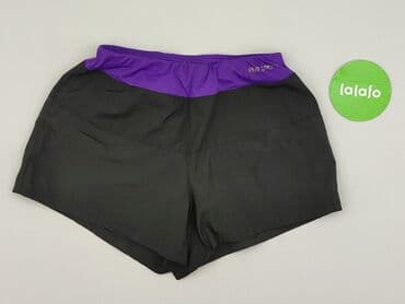 czarna koszula i krótkie spodenki: Szorty damskie, rozmiar 2XL — 3