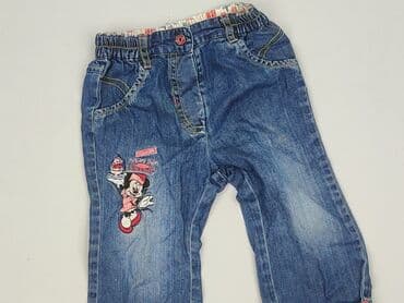 Denim pants, Disney, 9-12 months, condition - Very good
