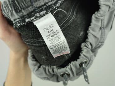 koszulka piłkarska z własnym nadrukiem barcelona: Spodnie jeansowe, Next, 8 lat, 128, stan - Bardzo dobry — 5