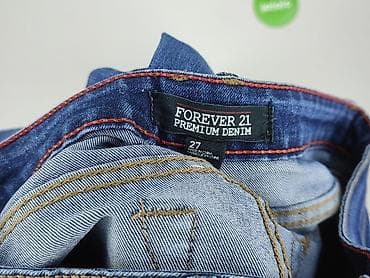 jeansy na gumce: Forever 21, Jeansy damskie, rozmiar S — 4