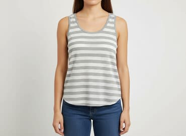 bluzki w paski z serduszkiem: Limited Edition, Bluzka damska, rozmiar L — 6