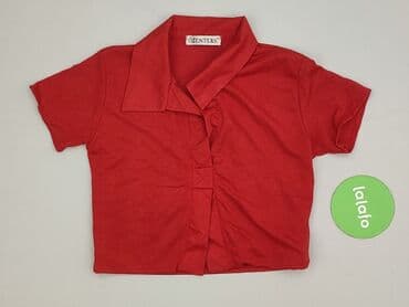 białe bluzki ze zlotym nadrukiem: Bluzka damska, rozmiar S — 2