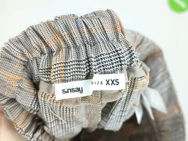 sinsay spodnie materiałowe: Sinsay, Spodnie materiałowe damskie, rozmiar 2XS — 4