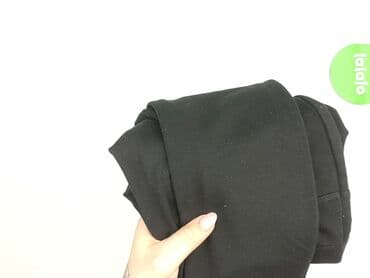 srebrne sukienki na imprezę: Material trousers for women, size S (EU 36) — 6
