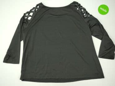 bluzka damska z aplikacją: Bluzka damska, rozmiar 5XL — 6