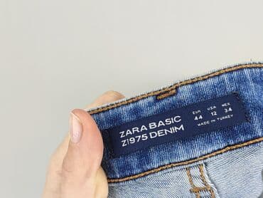zara woskowane spodnie: Zara, Jeansy damskie, rozmiar 2XL — 4
