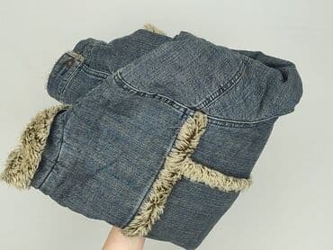 marynarka z futerkiem: Kurtka jeansowa damska, L — 9