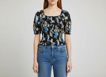 bluzka w kwiaty new yorker: Bluzka damska, rozmiar S — 6