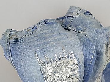 dzwony jeans: Denim, Jeansy damskie, rozmiar S — 6