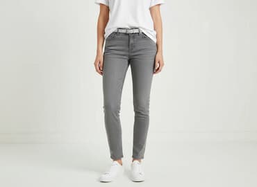 jeansy damskie low waist: H&M, Jeansy damskie, rozmiar S — 7