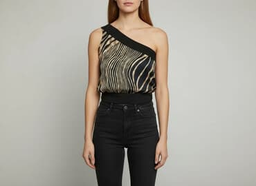 ubrania z kotem: Bluzka damska, rozmiar M — 7