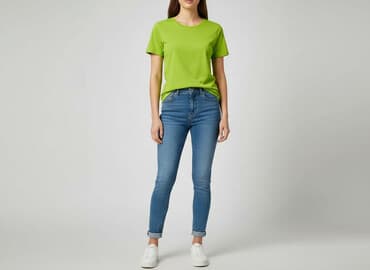 bawełniane t shirty: Basic Story, T-shirt damski, rozmiar M — 6