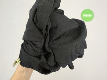 czarne bluzki siateczka: T-shirt damski, rozmiar L — 4