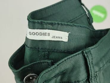 jeansy damskie z kokardkami: Goodies, Jeansy damskie, rozmiar S — 4