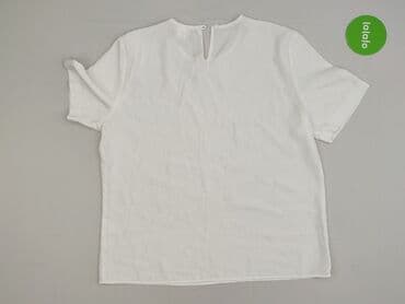 dluga biala koszula: Bluzka damska, rozmiar L — 3