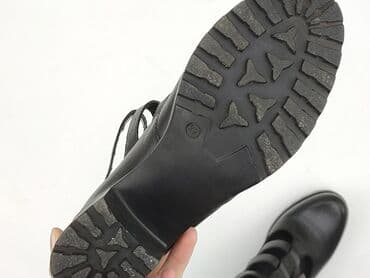 ochnik czarne klapki: Botki damskie, rozmiar 37 — 6