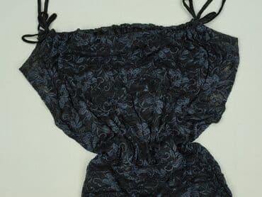 czarna sukienka i creepersy: Sukienka damska, rozmiar L — 1