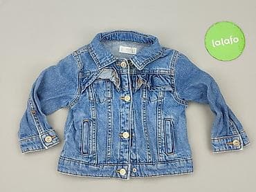 szmizjerki letnie: Dziecięca kurtka jeansowa, 1.5-2 lat, 86-92 cm, Mango, stan - Idealny — 2