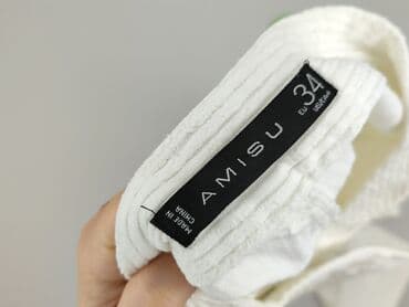 stradivarius spodnie w paski: Amisu, Spodnie materiałowe damskie, XS — 4