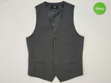kurtki wiosenne hm: H&M, Kamizelka garniturowa dla mężczyzn, XL — 2