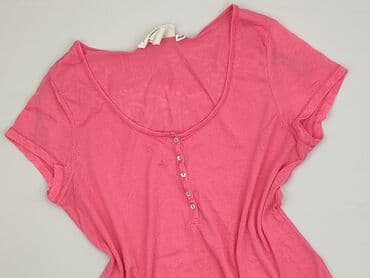 koszulka tommy hilfiger w paski: H&M L.O.G.G., T-shirt damski, rozmiar L — 1