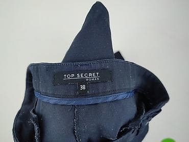 dżinsy 3 4: Top Secret, Spodnie materiałowe damskie, rozmiar M — 4