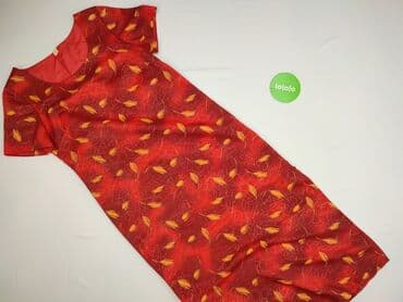 niebieska satynowa sukienka zara: Women`s dress, size XL (EU 42) — 2