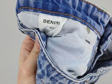 krótkie spodenki z dzinsów: DENIM JEANS, Szorty damskie, rozmiar L — 5