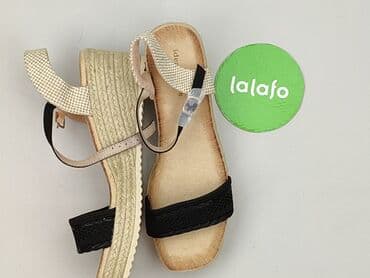 sandały simen na koturnie: Ideal Shoes, Sandały damskie, rozmiar 41 — 3