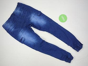 dresy rl9: Spodnie jeansowe, Young Style, 14 lat, 164, stan - Idealny — 3