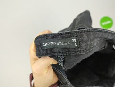 jeansy cropped damskie: Cropp, Jeansy damskie, rozmiar S — 4