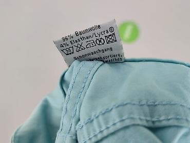 spodnie mid rise: Spodnie materiałowe damskie, rozmiar L — 5