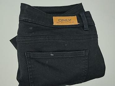 jeansy only: ONLY, Spodnie cargo damskie, rozmiar M — 8