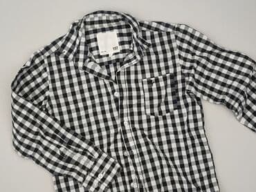 sinsay golf: Shirt 12 years, condition - Very good, pattern - Cell, color - Black — 1