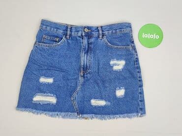 spódnice rozkloszowane z wysokim stanem: Denim Collection, Spódnica damska, M — 2