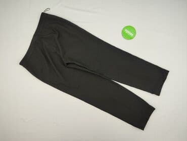 długie spodnie damskie dla wysokich: Papaya, Spodnie materiałowe damskie, rozmiar L — 3