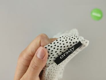 czarne bluzki w biale grochy: Orsay, Bluzka damska, XL — 4