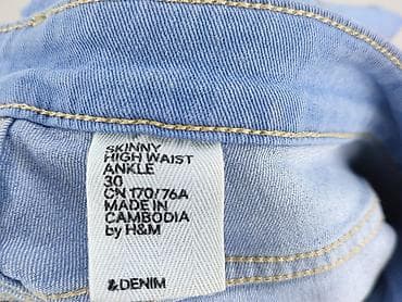 air max with jeans: H&M, Jeansy damskie, rozmiar M — 4