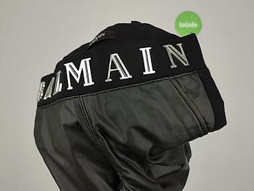balmain: Balmain, Legginsy Ze skóry ekologicznej damskie, rozmiar S — 5