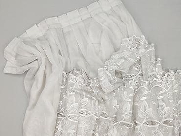 Biała firana żakardowa z haftem – elegancka dekoracja okienna -