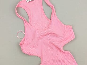 sukienki czerwone dopasowane: Bershka, Sukienka damska, rozmiar L — 1