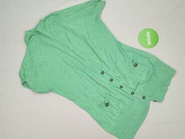 sweter z krótkim rękawem męski: Kardigan damski, XL — 2