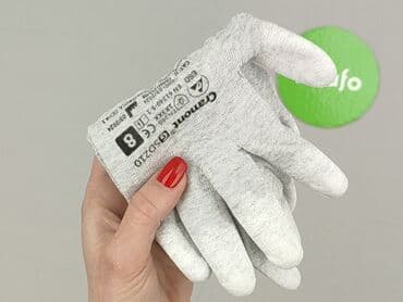 paski do sukienki srebrne: Rękawiczki, Unisex, stan - Idealny — 5
