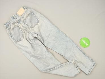 biale mom jeans: Jeansy damskie, rozmiar S — 3
